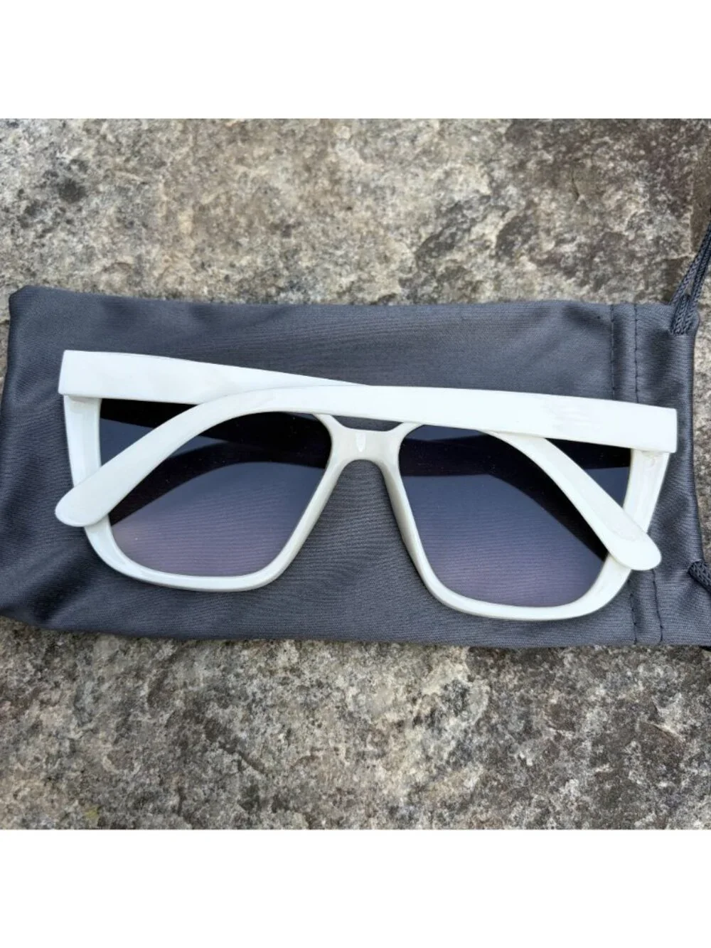 Vintage Cream Cat Eye Sunglasses Retro Oversized Mod Style Gradient Lenses NEW